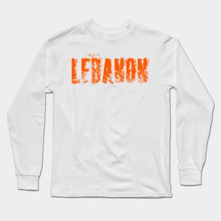 Lebanon tag Long Sleeve T-Shirt